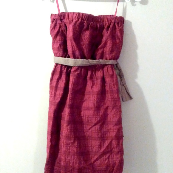 BCBGeneration Strapless Taffeta Cocktail Dress - Picture 1 of 4